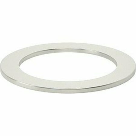 BSC PREFERRED 1008-1010 Carbon Steel Ring Shims 0.0930 Thick 2 ID, 5PK 3088A494